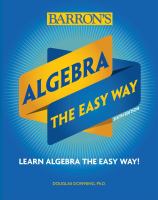 Algebra : the easy way