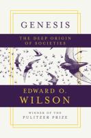 Genesis : the deep origin of societies