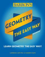 Geometry : the easy way