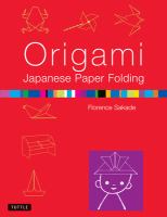 Origami : Japanese paper folding