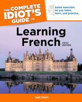 The complete idiot's guide to learning French