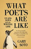 What poets are like : up and down with the writing life