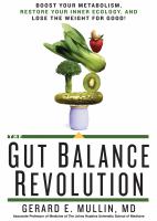 The gut balance revolution : boost your metabolism, restore your inner ecology, and lose the weight for good!