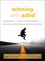Winning with ADHD : a playbook for teens & young adults with attention deficit/hyperactivity disorder