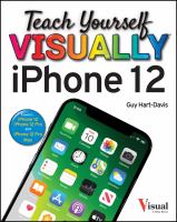 Teach yourself visually iPhone 12
