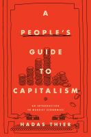 A people's guide to capitalism : an introduction to Marxist economics