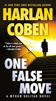 One false move : a Myron Bolitar novel