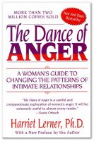 The dance of anger : a woman's guide to changing the patterns of intimate relationships