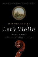 Lev's violin : a story of music, culture, and Italian adventure