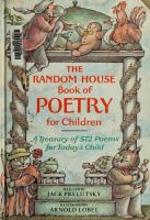 The Random House book of poetry for children