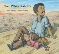 Two white rabbits