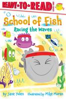School of fish. Racing the waves