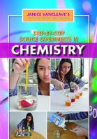 Step-by-step science experiments in chemistry