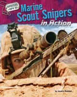 Marine scout snipers in action