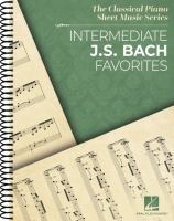 Intermediate J. S. Bach favorites