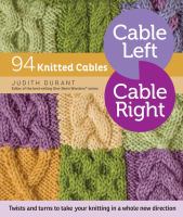 Cable left, cable right : 94 knitted cables