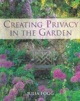 Creating privacy in the garden