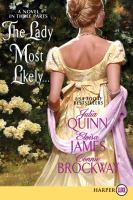 The lady most likely... : a novel in three parts