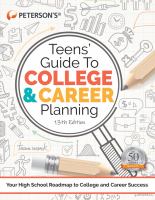 Teens' guide to college & career planning : your high school roadmap to college and career success
