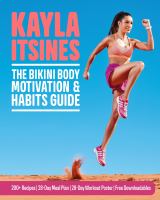 The bikini body motivation & habits guide