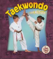 Taekwondo in action