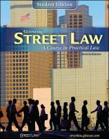 Glencoe street law : a course in practical law
