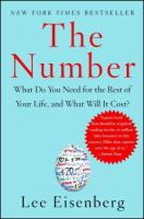 The number : what do you need for the rest of your life, and what will it cost?