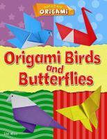Origami birds and butterflies
