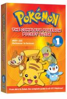 The complete Pokémon pocket guide box set