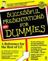 Successful presentations for dummies