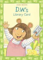 D.W.'s library card