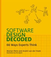 Software design decoded : 66 ways experts think