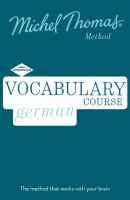 Vocabulary course. German