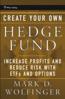 Create your own hedge fund : increase profits and reduce risk with ETFs and options