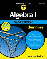 Algebra I workbook