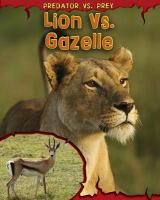 Lion vs. gazelle