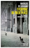 Everyone in their place : the summer of Commissario Ricciardi