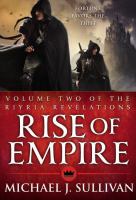 Rise of empire : volume two of the Riyria revelations
