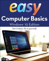 Easy computer basics : Windows 10 edition