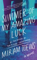 Summer of my amazing luck : a novel