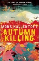 Autumn killing : a thriller