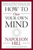 How to own your own mind