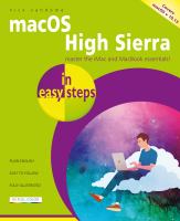 MacOS High Sierra in easy steps : covers macOS version 10.13