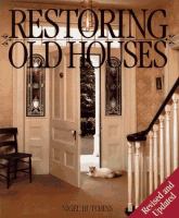 Restoring old houses