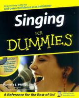 Singing for dummies