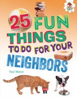 25 fun things to do for your neighbors
