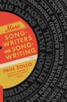 More songwriters on songwriting