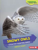 Snowy owls : stealthy hunting birds