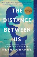 The distance between us : a memoir