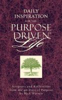 Daily inspiration for the purpose-driven life